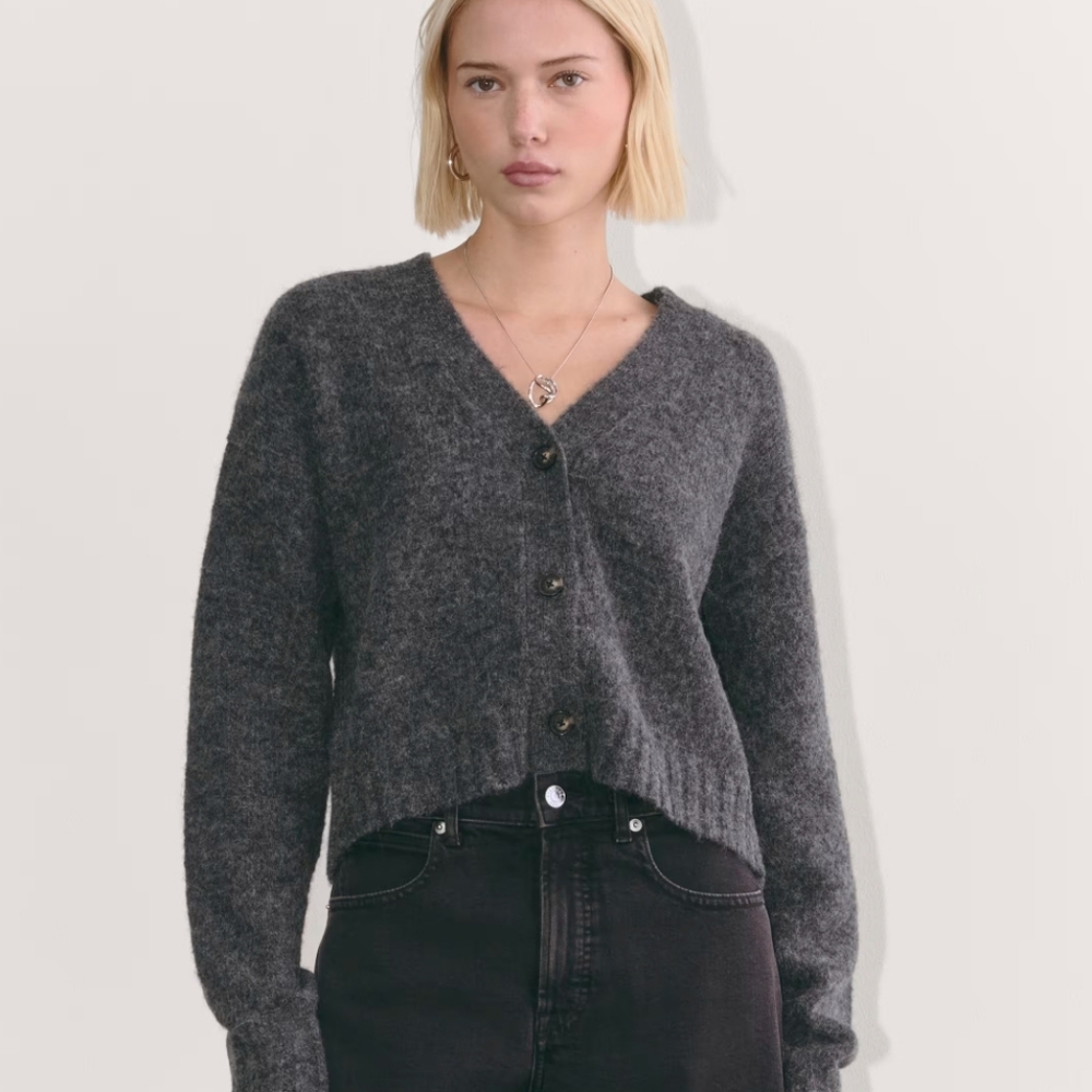 Everlane Crop Cardigan